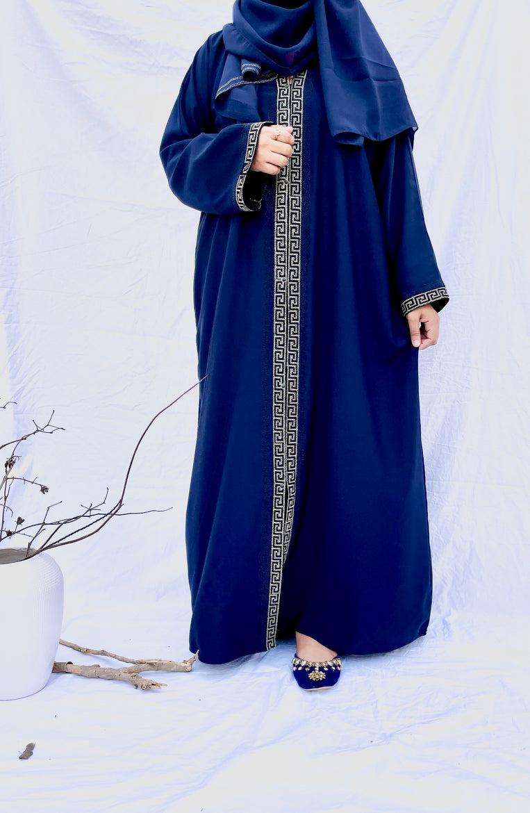 Front open abaya